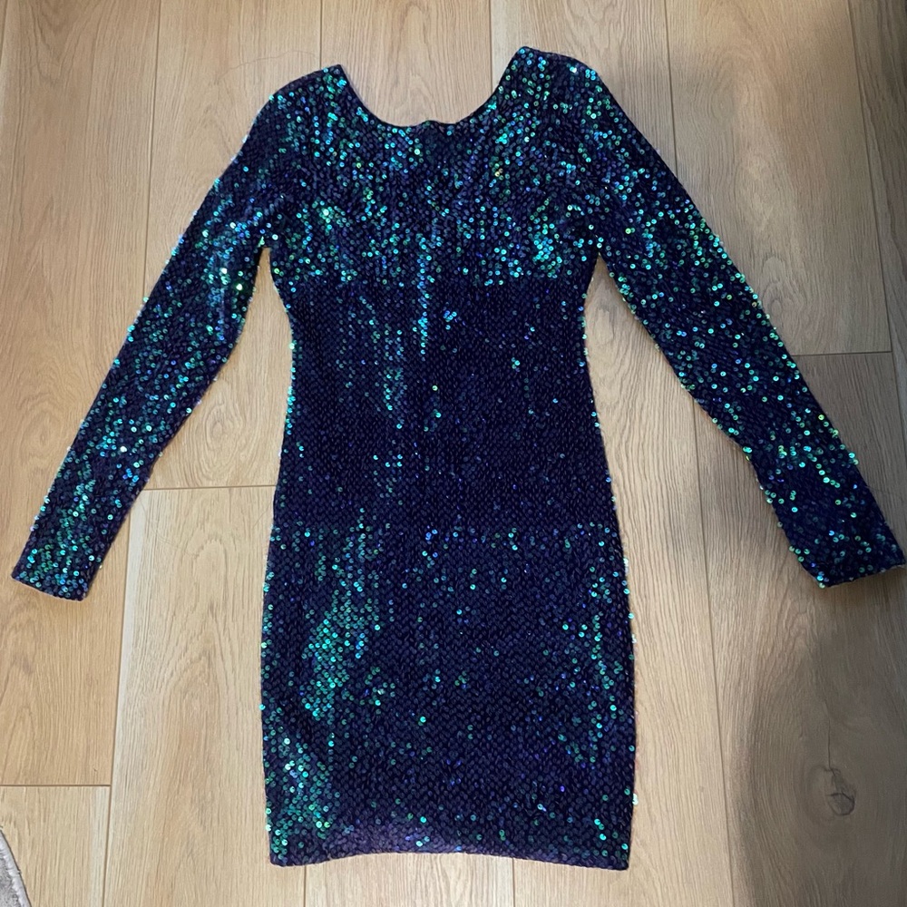 Sequins Mini Dress